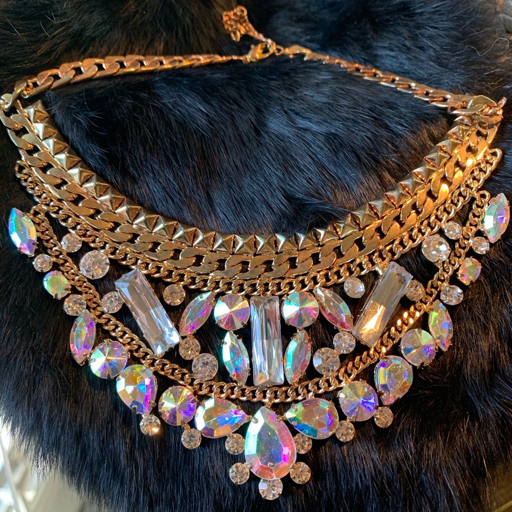 Dazzling Spectacular Statement Necklace!!! - image 4
